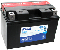 Аккумулятор Exide ET12A-BS (9.5 Ah) YT12A