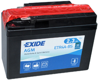 Аккумулятор Exide ETR4A-BS (2.3 Ah) YTR4A