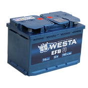Аккумулятор Westa EFB 6СТ-74 VLR (74 Ah) LB