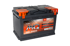 Аккумулятор powerMAQ 6СТ-75 (75 Ah) L+