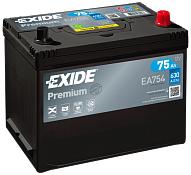 Аккумулятор Exide Premium Asia EA754 (75 Ah) D26