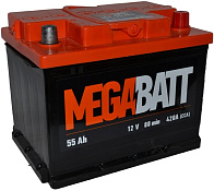 Аккумулятор Mega Batt (55 Ah) L2 6CT-55 NR