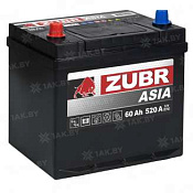 Аккумулятор Zubr Ultra Asia (60 Ah) L+