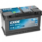 Аккумулятор Exide EFB EL752 (75 Ah)