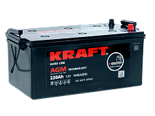Аккумулятор Kraft AGM (220 Ah) (3)