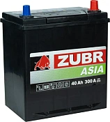 Аккумулятор Zubr Premium Asia (40 Ah) B19 ZU400JP