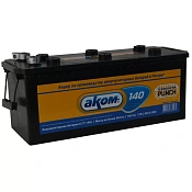 Аккумулятор AKOM 6СТ-140R (140 Ah) болт