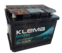 Аккумулятор Klema Better (65 Ah) L2 6CТ-65 АзЕ (B)