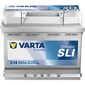 Аккумулятор Varta Dynamic SLI C14 (56 Ah) 556400048