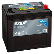 Аккумулятор Exide Premium Asia EA654 (65 Ah) D23
