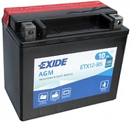 Аккумулятор Exide ETX12-BS (10 Ah) YTX12