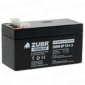 Аккумулятор ZUBR GP 12V 1.3, KIJO (12V / 1,3Ah)