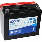 Аккумулятор Exide ET12B-BS (10 Ah) YT12B