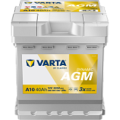 Аккумулятор Varta Dynamic AGM A10 (40 Ah) L0 540901042