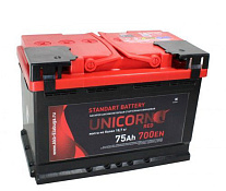 Аккумулятор Unicorn Red  (75 Ah)