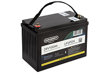Литиевый аккумулятор Gelbert LiFePO4 (24V/100Ah/120А/2,400Wh) Bluetooth