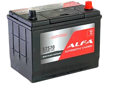 Аккумулятор ALFA Asia EFB (75 Ah) борт
