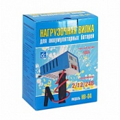 Нагрузочная вилка для акб НВ-04 (100А, 2/12/24В)