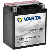 Аккумулятор Varta Powersports AGM YTX16-4 (14 Ah) YTX16 (514902022)