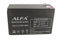 Аккумулятор ALFA 12V-7.2Ah F2 (12V7.2Ah) UPS