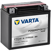 Аккумулятор Varta Powersports AGM TX20-BS (18 Ah) YTX20 (518902025)