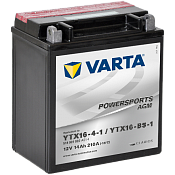 Аккумулятор Varta Powersports AGM TX16-BS (14 Ah) YTX16 (514902021)