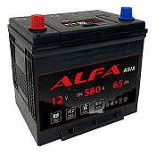 Аккумулятор ALFA Asia (65 Ah) L+ борт D26