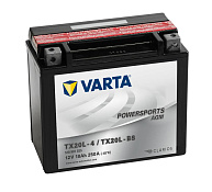 Аккумулятор Varta Powersports AGM TX20L-BS (18 Ah) YTX20L (518901025)
