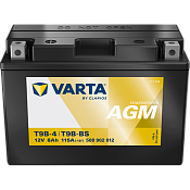 Аккумулятор Varta Powersports AGM T9B-4/T9B-BS (8 Ah) YT9B (508902012)
