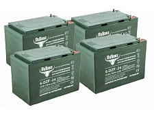 Комплект аккумуляторов RuTrike 6-DZF-24 (48V24Ah) C2