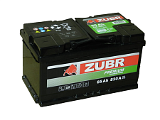 Аккумулятор Zubr Premium (85 Ah) LB4 ZU850P
