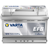 Аккумулятор Varta Dynamic EFB N70 (70 Ah) 570500076