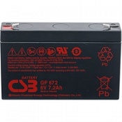 Аккумулятор CSB GP 672 (6V / 7.2Ah)