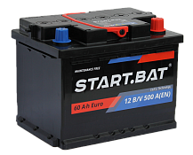 Аккумулятор START.BAT 6СТ-60 (60 Ah) (РБ)
