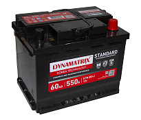 Аккумулятор DYNAMATRIX-KOREA STANDART (60 Ah) DEB620