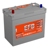 Аккумулятор TITAN Asia EFB (57 Ah) L+ B24 4607008888171