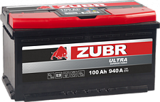 Аккумулятор Zubr Ultra (100 Ah) L+ ZU1001S