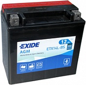 Аккумулятор Exide ETX14L-BS (12 Ah) YTX14L