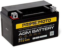 Аккумулятор Prime PTZ10S (10 Ah) YTZ10S