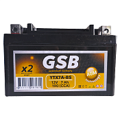 Аккумулятор GSB (7 Ah) YTX7A-BS