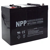 Аккумулятор NPP NP 12-55.0 (12V / 55Ah)