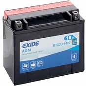 Аккумулятор Exide ETX20H-BS (18 А·ч) YTX20H-BS