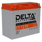 Аккумулятор Delta CT 1218 (18 Ah) YTX20-BS