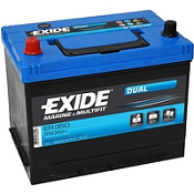 Аккумулятор Exide Dual ER350 (12V80Ah)