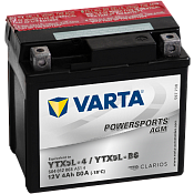Аккумулятор Varta Powersports AGM YTX5L-4/YTX5L-BS (4 Ah) YTX5L (504012003)