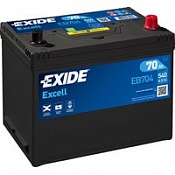 Аккумулятор Exide Excell EB704 (70 Ah)