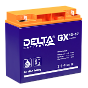 Аккумулятор Delta GX 12-17 (12V / 17Ah)